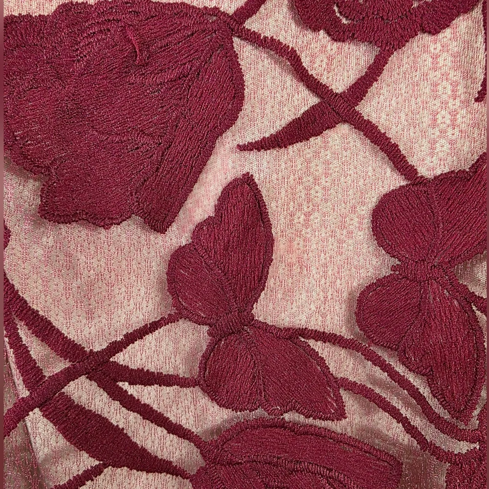 NWT Lulus Alluring Dream Floral Butterflies Embroidered Mesh Dress - Picture 3 of 11